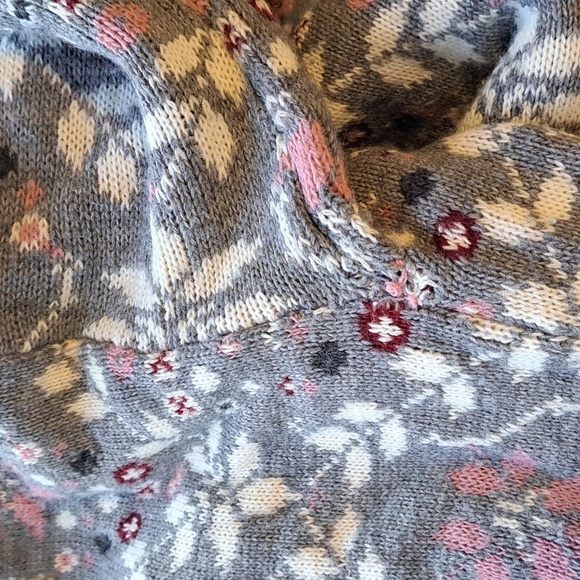 Vintage Dana Scott Fair Isle Snowflake Christmas Sweater - Picture 6 of 10